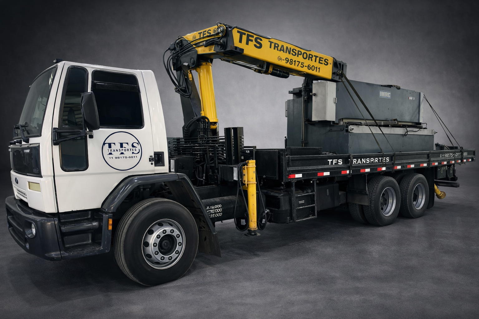 caminhao munck tfs serviços